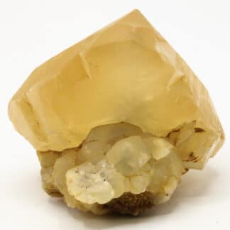 Calcite miel, carrière de Pont-à-Nôle, Charleroi, Belgique.