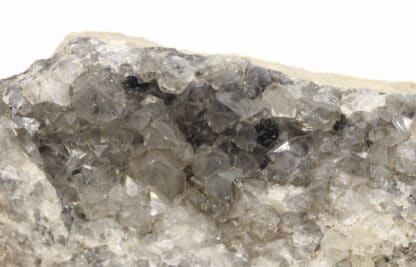 Géode de quartz améthysé, ex collection Museum Bally-Prior.