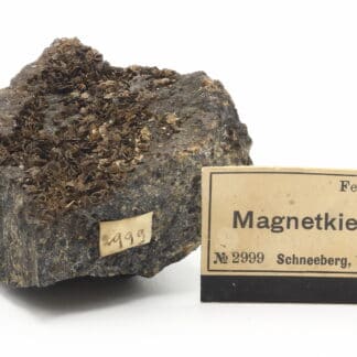 Pyrrhotite (magnetkies), Schneeberg, Erzgebirgskreis, Saxe, Allemagne.