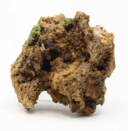 Pyromorphite verte, Steinbach dans le Haut-Rhin en Alsace.