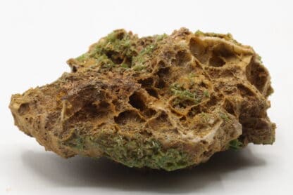 Pyromorphite verte, Steinbach dans le Haut-Rhin en Alsace.