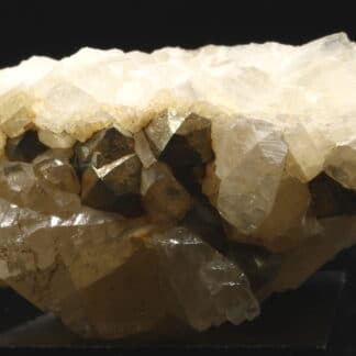 Calcite et Pyrite, mine de fer de Joudreville (Piennes), Meurthe-et-Moselle.