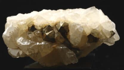 Calcite et Pyrite, mine de fer de Joudreville (Piennes), Meurthe-et-Moselle.