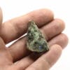 Cyanotrichite et malachite, Cap Garonne, Le Pradet, Var.