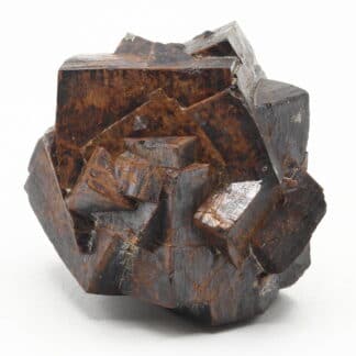 Pyrite pseudomorphose en goethite, La Morte, Isère.