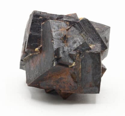 Pyrite pseudomorphose en goethite, La Morte, Isère.