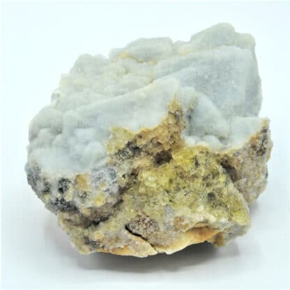 Quartz et Fluorite (Fluorine), Mine de La Barre, Puy-de-Dôme, Auvergne.