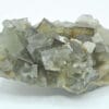 Fluorine et cristaux de barytine (Baryte), Mine de l’Avellan, Var.