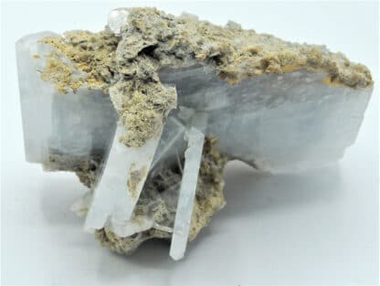 Baryte (Barytine) bleutée, La Mure, Isère.