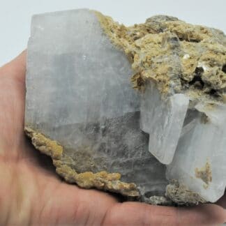 Baryte (Barytine) bleutée, La Mure, Isère.