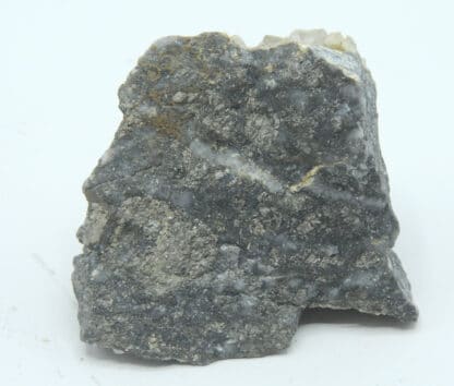 Calcite sur Arsénopyrite, Giat, Puy-de-Dôme, Auvergne.