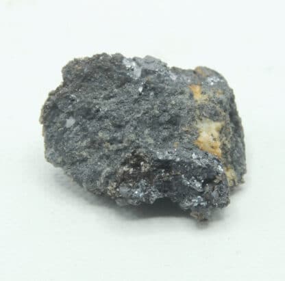 Tétraédrite sur Sidérite, Mine de Saint-Sylvestre, Urbeis, Bas-Rhin, Alsace.