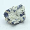Halloysite et Chessylite (Azurite), Chessy-les-Mines, Rhône.
