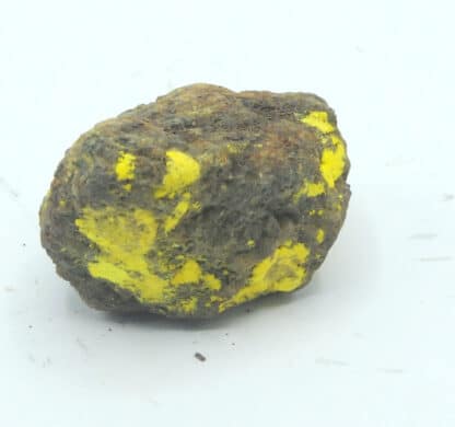 Uranopilite, Mine de South Terras, Cornouailles, Royaume-Uni.