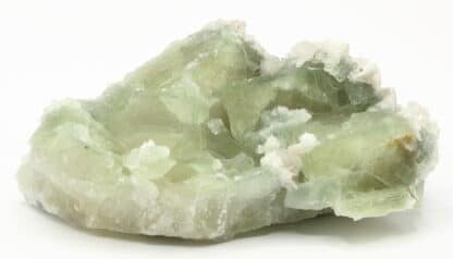 Fluorite verte et Barytine, Saint-Augustin, mine de Fontsante, Var.