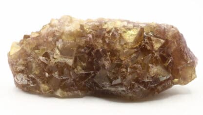 Fluorite violette et jaune, mine de Fontsante, Var.