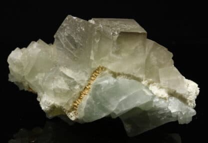 Fluorite verte, mine de l’Avellan, Var, France.