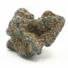 Cuprite érodée, pseudomorphose de malachite, Chessy, Rhône.