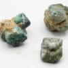 14 Cristaux de Cuprite pseudomorphosée en malachite de Chessy.