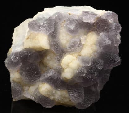 Fluorine violette octaédrique, mine de Maine-Reclesne, Saône-et-Loire.