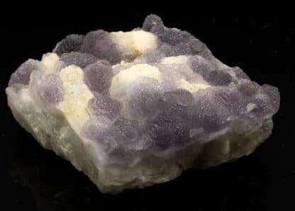 Fluorine violette octaédrique, mine de Maine-Reclesne, Saône-et-Loire.