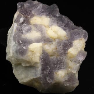 Fluorine violette octaédrique, mine de Maine-Reclesne, Saône-et-Loire.