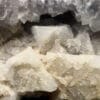 Fluorite et galène, mine de Durfort, Le Vigan, Gard.
