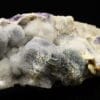 Fluorine et quartz, Pont des Bouyges, Moustier-Ventadour, Corrèze.