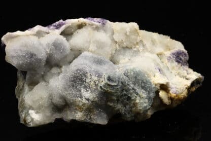 Fluorine et quartz, Pont des Bouyges, Moustier-Ventadour, Corrèze.