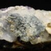 Fluorine et quartz, Pont des Bouyges, Moustier-Ventadour, Corrèze.