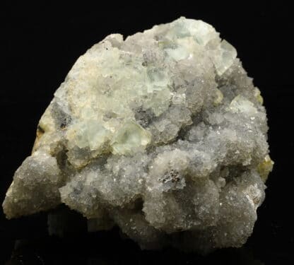 Baryte, Quartz et Fluorite, La Dreyt, près de Langeac, Haute-Loire.