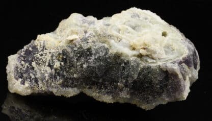 Fluorite et quartz, Pont des Bouyges, Moustier-Ventadour, Corrèze.