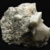Cristal de fluorine recouvert de quartz, Moustier-Ventadour, Corrèze.