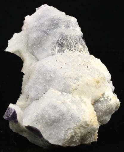 Fluorine et quartz, Pont des Bouyges, Moustier-Ventadour, Corrèze.