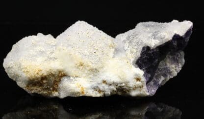 Fluorine et quartz, Pont des Bouyges, Moustier-Ventadour, Corrèze.