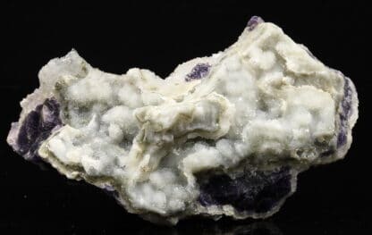 Fluorine et quartz, Pont des Bouyges, Moustier-Ventadour, Corrèze.