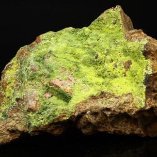 Autunite, Le Boucheron, Davignac, Ussel, Corrèze.