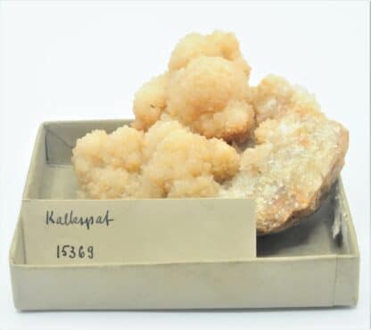 Calcite jaune, Collection du musée Bally en Suisse.