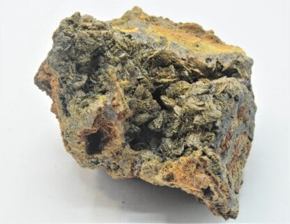 Smithsonite sur Descloizite, M’Fouati, Congo, Afrique.