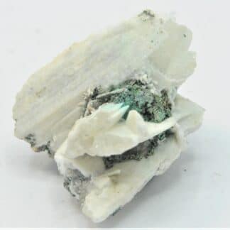 Anglésite et Malachite, Gisement de M’Fouati, Congo, Afrique.