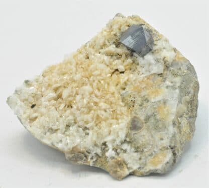 Grand cristal d’Anatase, et Albite, Pakistan.