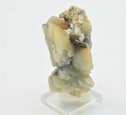 Pyrrhotite, Dolomite et Rutile, Obergesteln, Valais, Suisse.