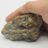 Cristaux de Rutile maclé en genou, Lercheltini, Binntal, Valais, Suisse.