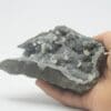 Stilbite sur Quartz, Trappes du Deccan, Inde. – Image 5