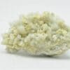 Célestine (Célestite) et Soufre, Mine de Machow, Pologne.