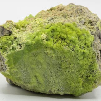 Pyromorphite, mine de la Vidale, Asprières, Aveyron.