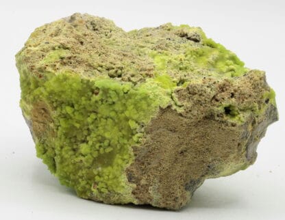 Pyromorphite, mine de la Vidale, Asprières, Aveyron.