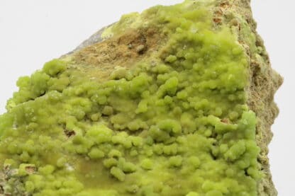 Pyromorphite, mine de la Vidale, Asprières, Aveyron.