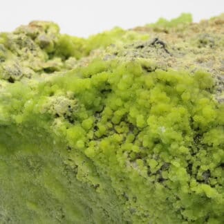 Pyromorphite, mine de la Vidale, Asprières, Aveyron.