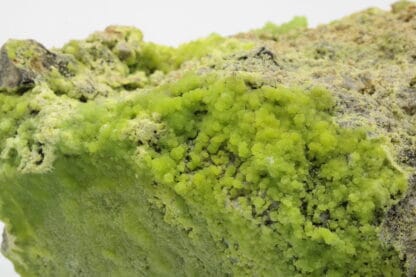 Pyromorphite, mine de la Vidale, Asprières, Aveyron.